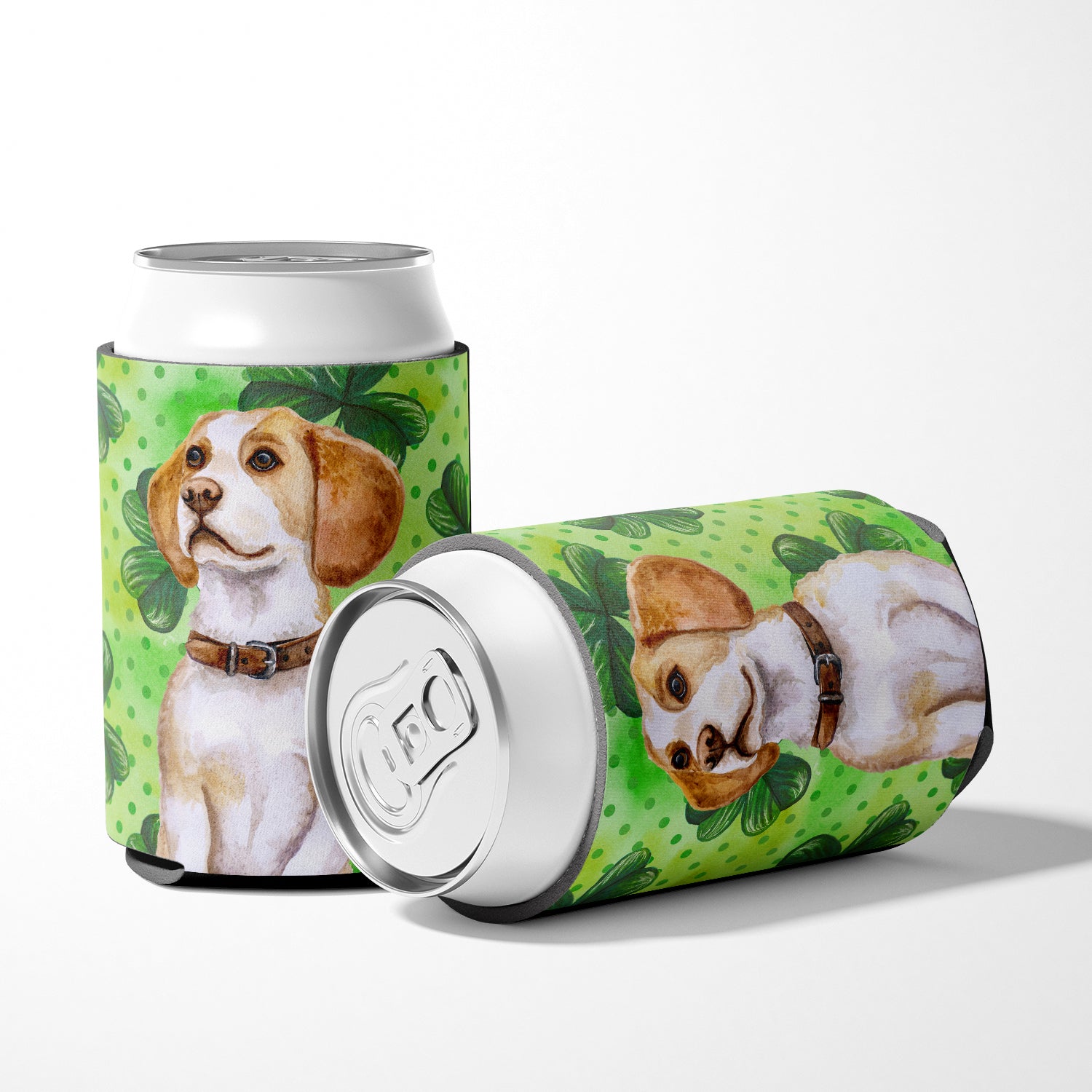 Beagle St Patrick's Can or Bottle Hugger BB9860CC