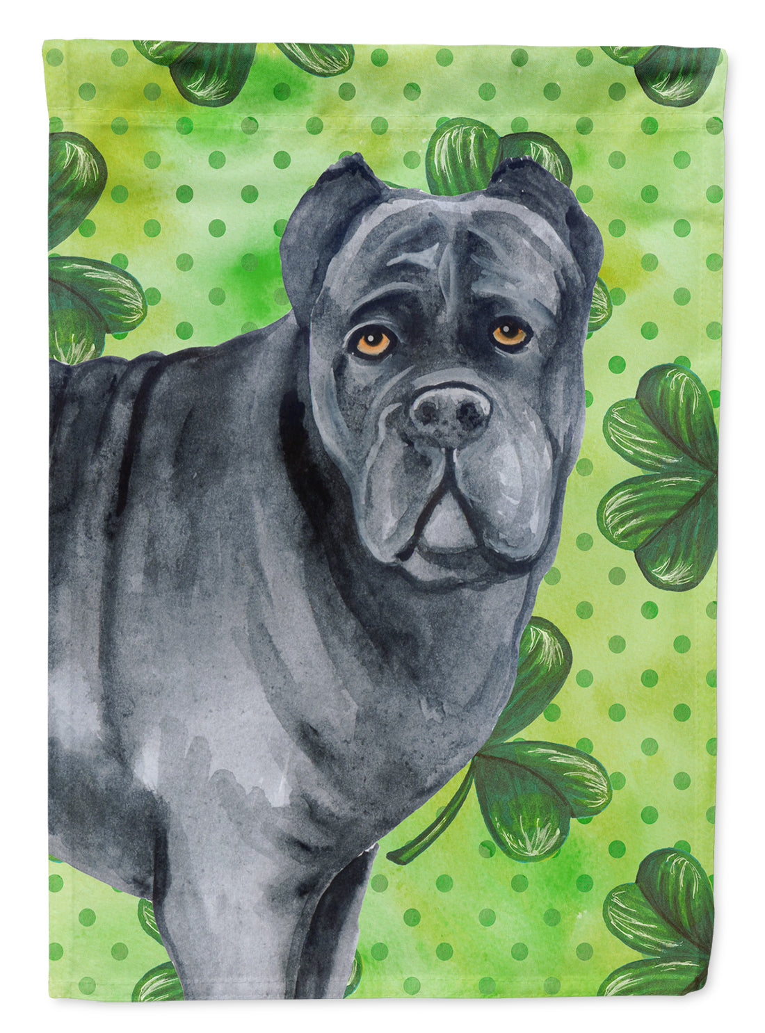 Cane Corso St Patrick&#39;s Flag Canvas House Size BB9868CHF  the-store.com.