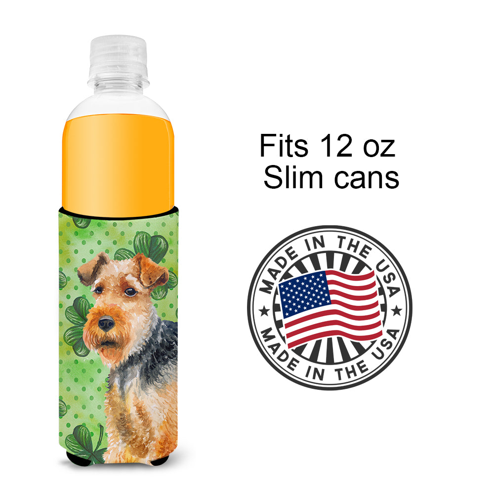 Welsh Terrier St Patrick's  Ultra Hugger for slim cans BB9874MUK