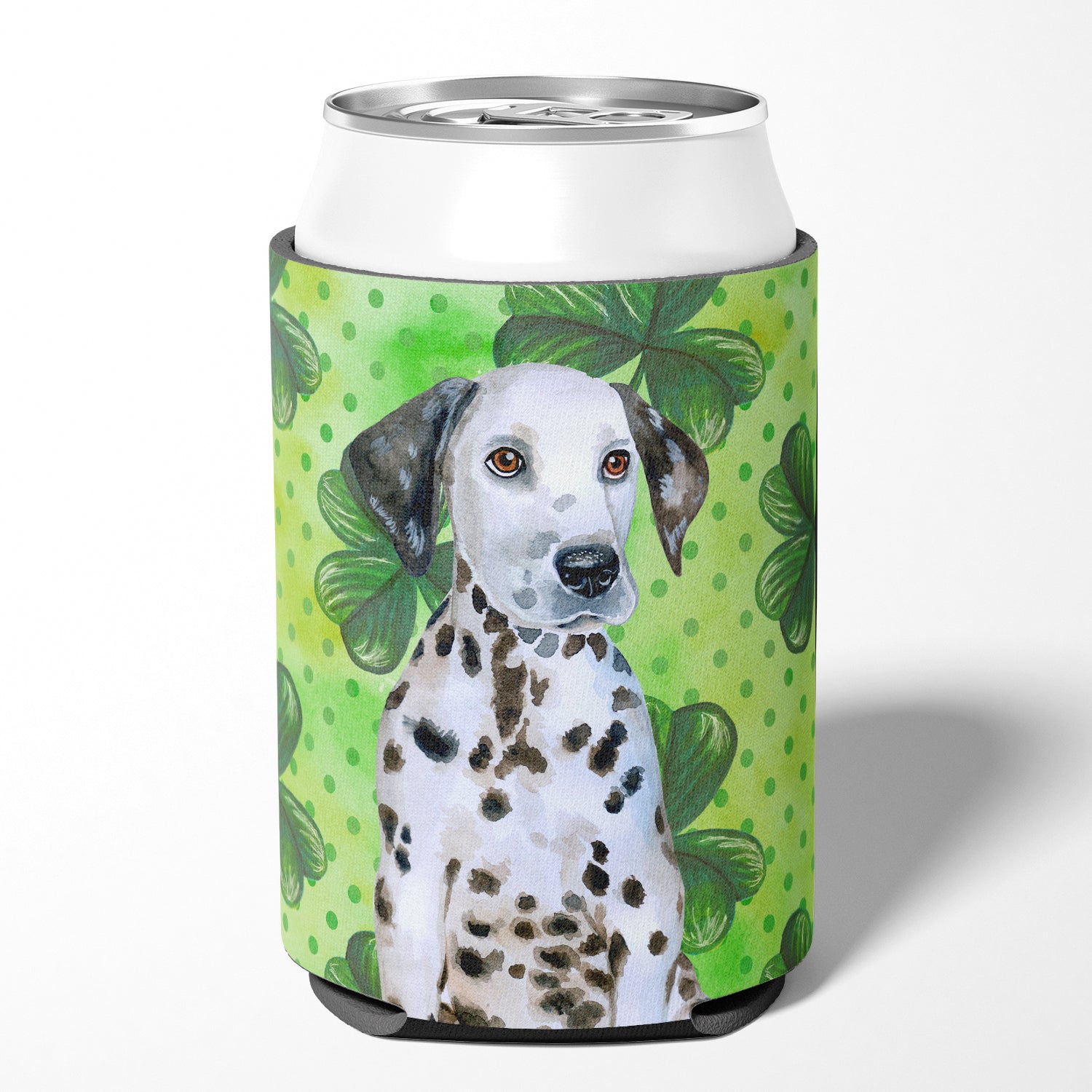 Dalmatian Puppy St Patrick's Can or Bottle Hugger BB9882CC  the-store.com.
