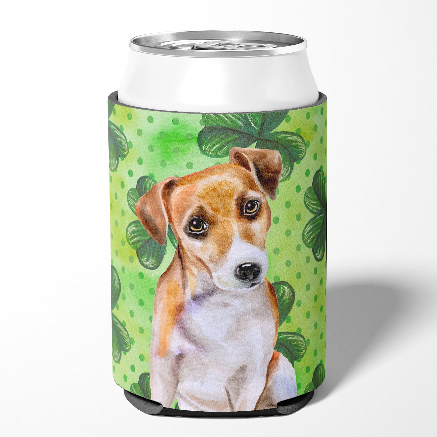Jack Russell Terrier #2 St Patrick's Can or Bottle Hugger BB9887CC  the-store.com.