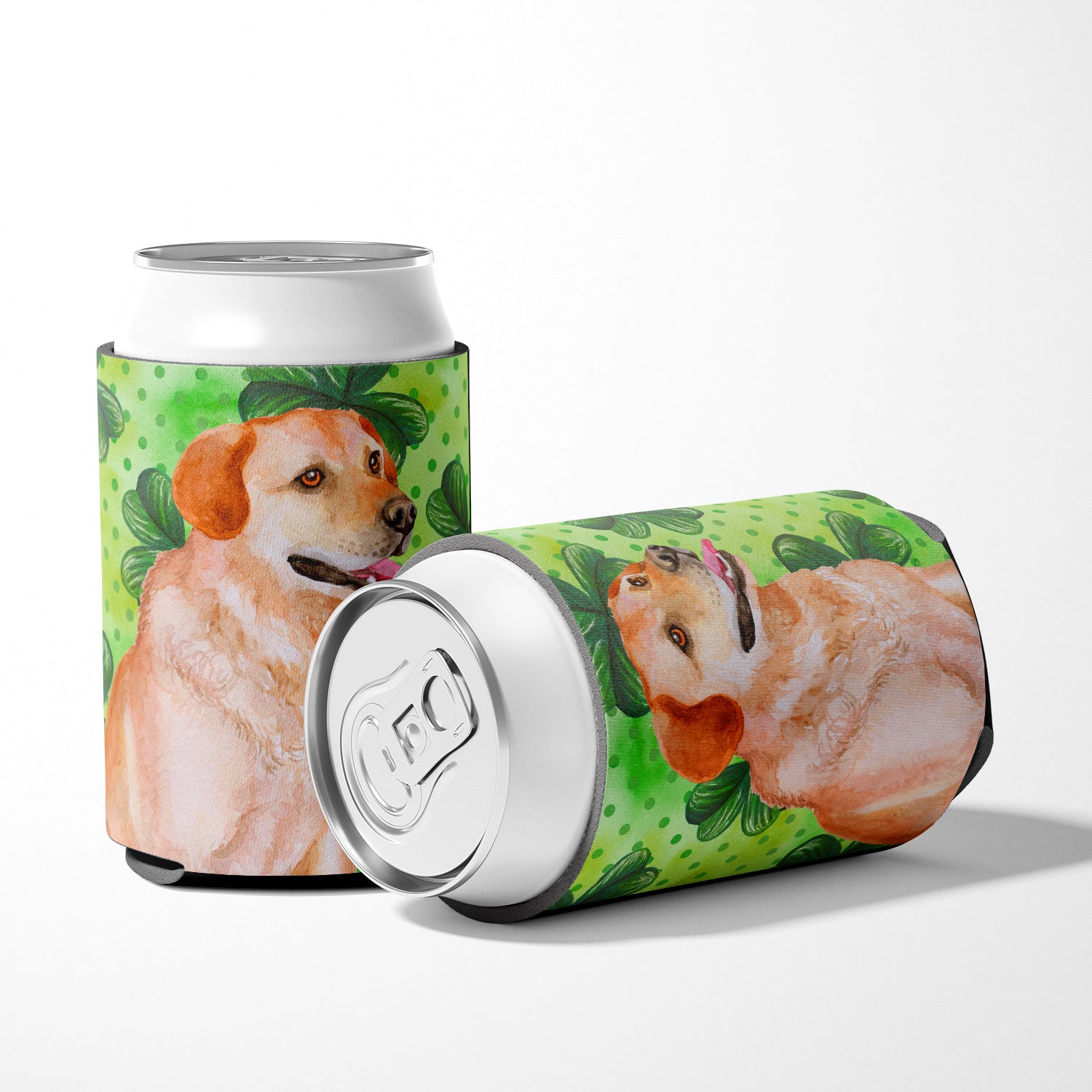 Labrador Retriever St Patrick's Can or Bottle Hugger BB9888CC