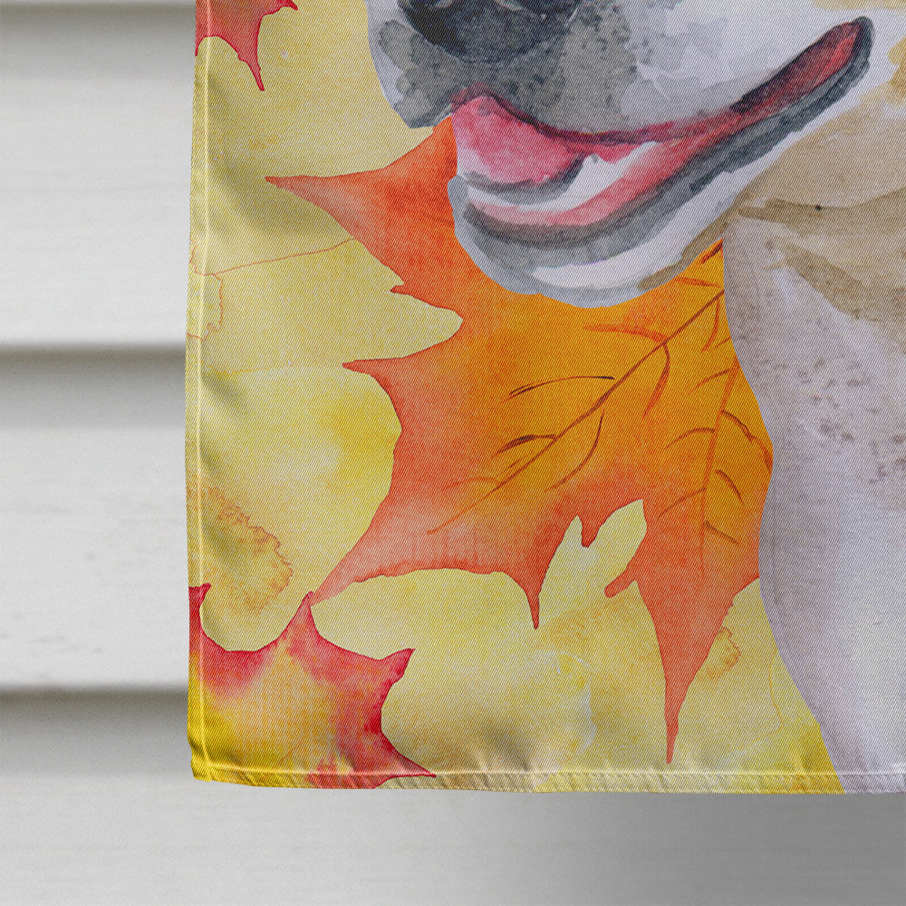 American Staffordshire Fall Flag Canvas House Size BB9905CHF