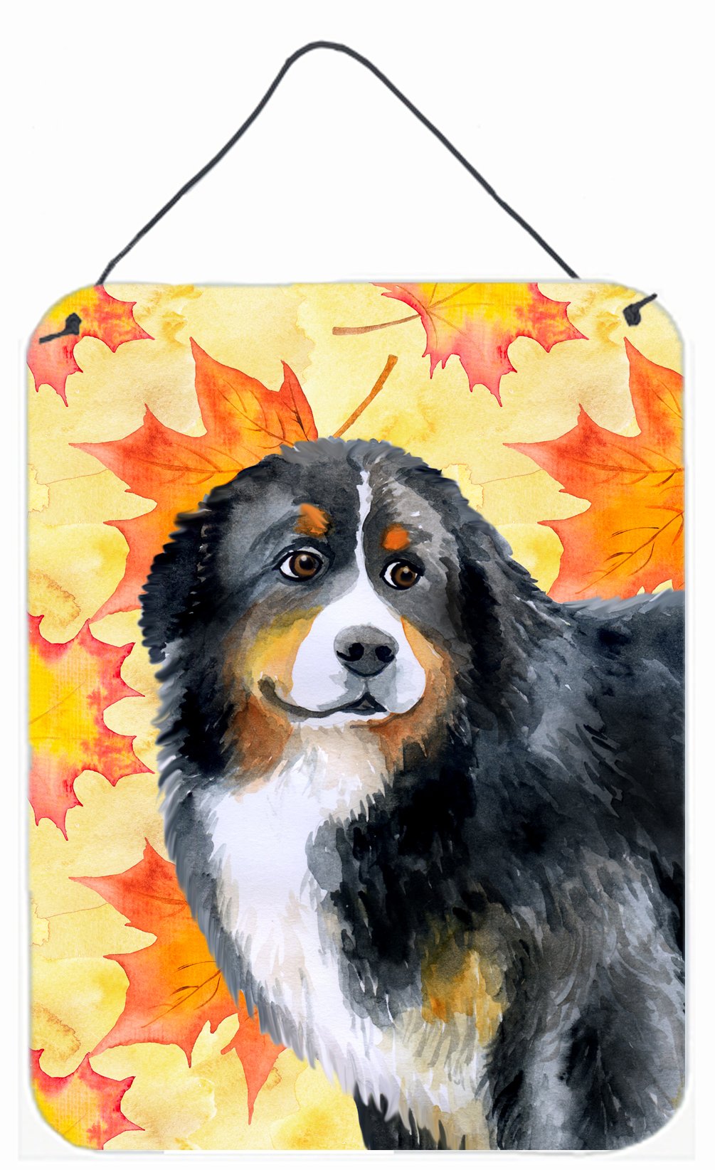 Bernese Mountain Dog Fall Wall or Door Hanging Prints BB9906DS1216 by Caroline&#39;s Treasures