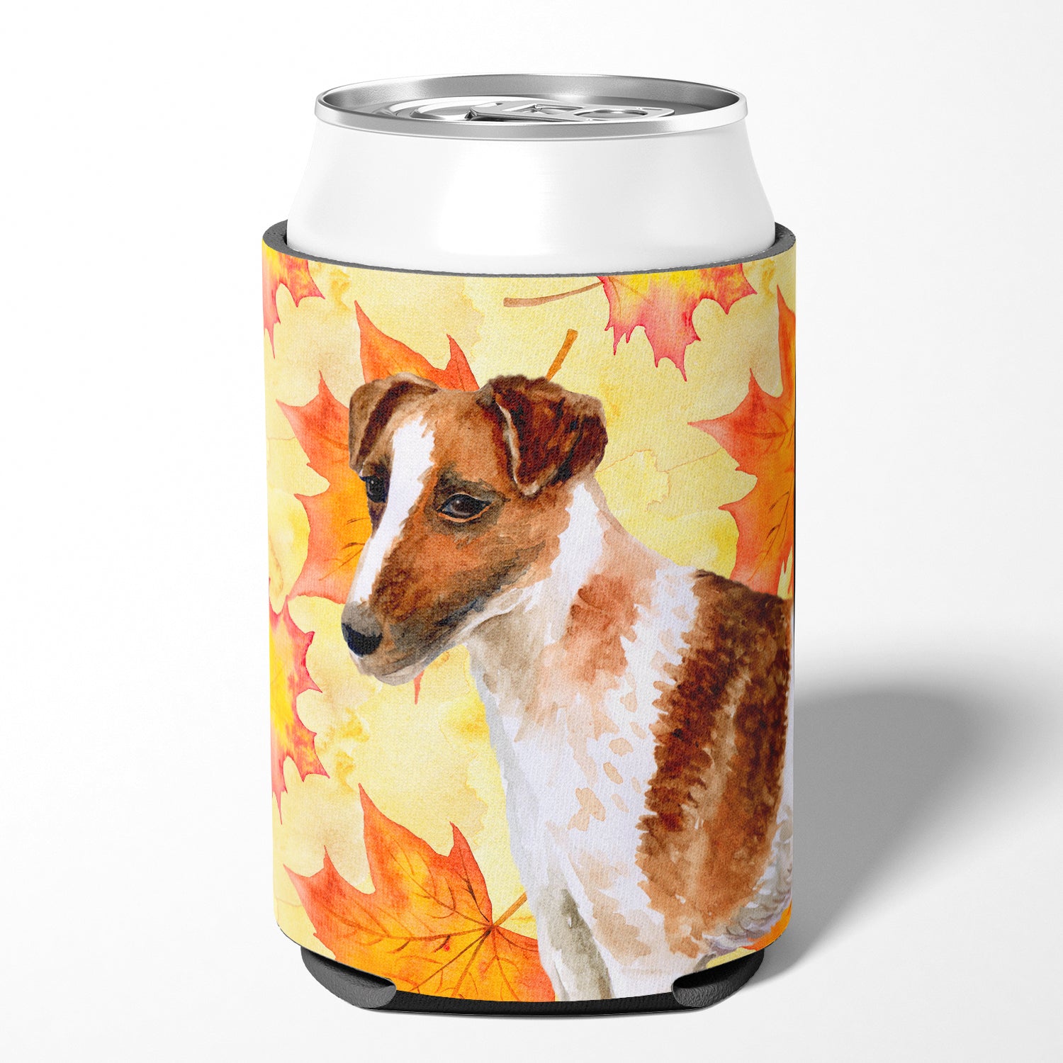 Smooth Fox Terrier Fall Can or Bottle Hugger BB9908CC  the-store.com.