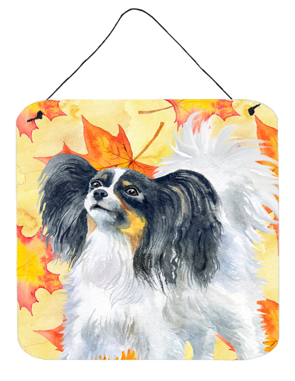 Papillon Fall Wall or Door Hanging Prints BB9918DS66 by Caroline&#39;s Treasures