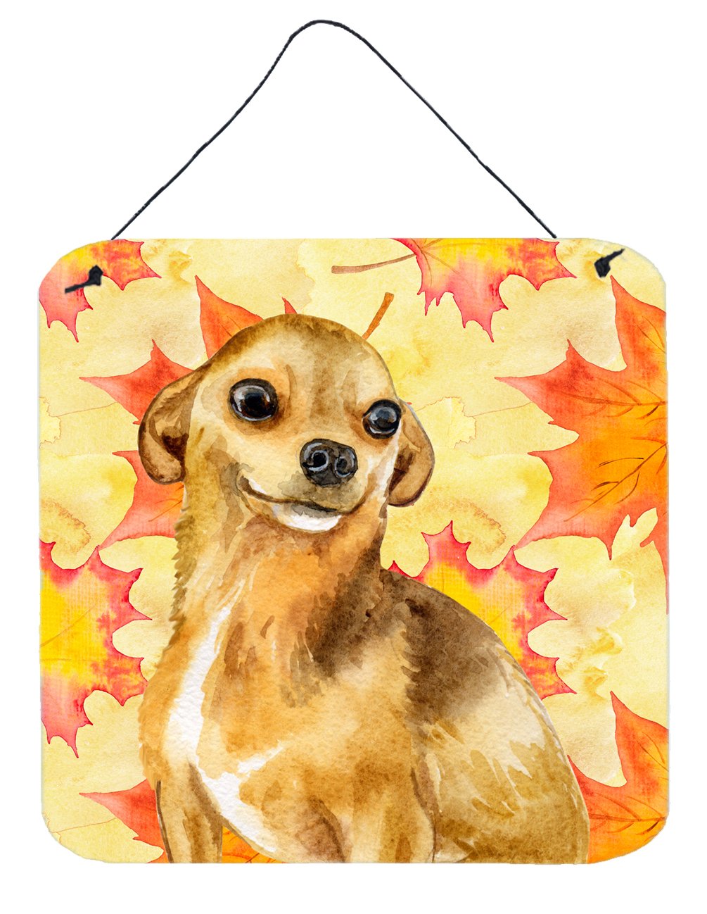 Chihuahua Fall Wall or Door Hanging Prints BB9919DS66 by Caroline&#39;s Treasures