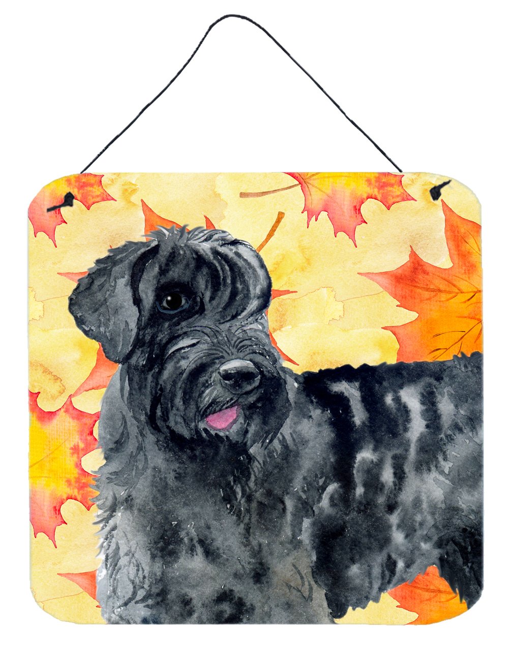 Giant Schnauzer Fall Wall or Door Hanging Prints BB9921DS66 by Caroline&#39;s Treasures