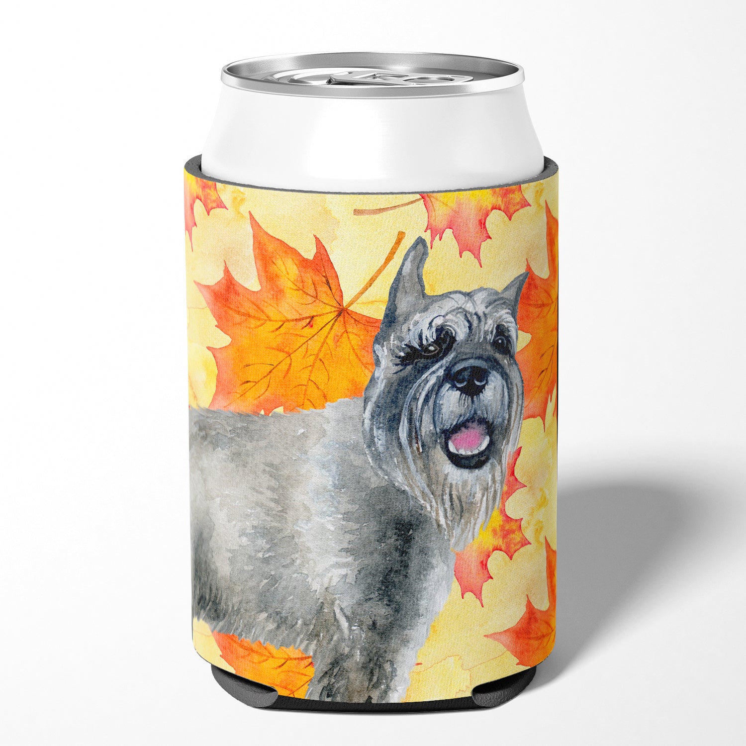 Schnauzer Fall Can or Bottle Hugger BB9923CC  the-store.com.