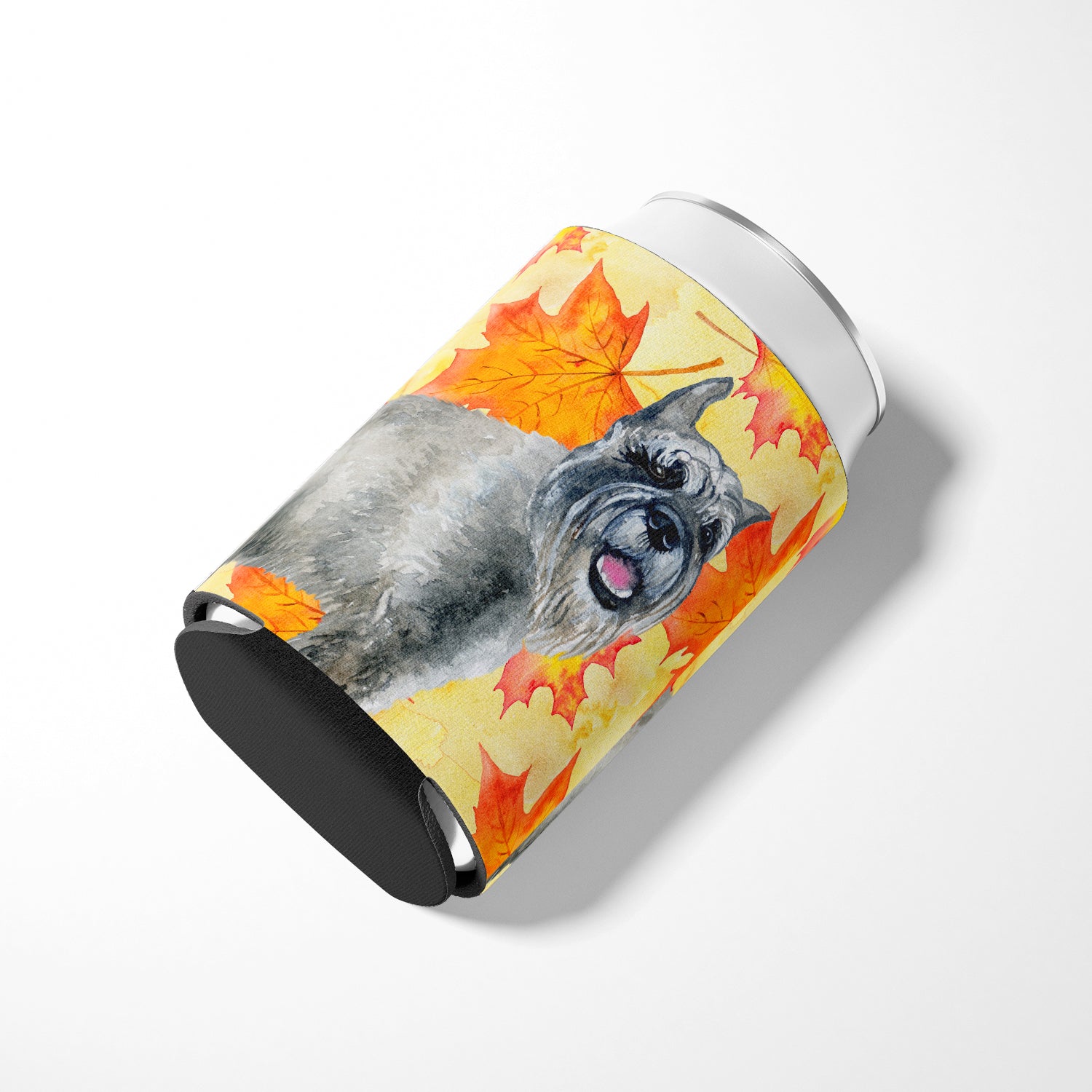 Schnauzer Fall Can or Bottle Hugger BB9923CC  the-store.com.