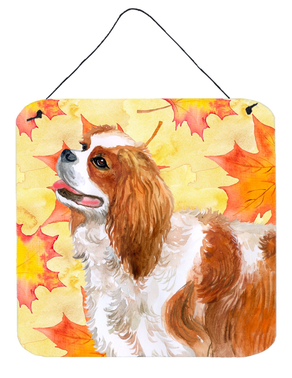 Cavalier Spaniel Fall Wall or Door Hanging Prints BB9924DS66 by Caroline&#39;s Treasures