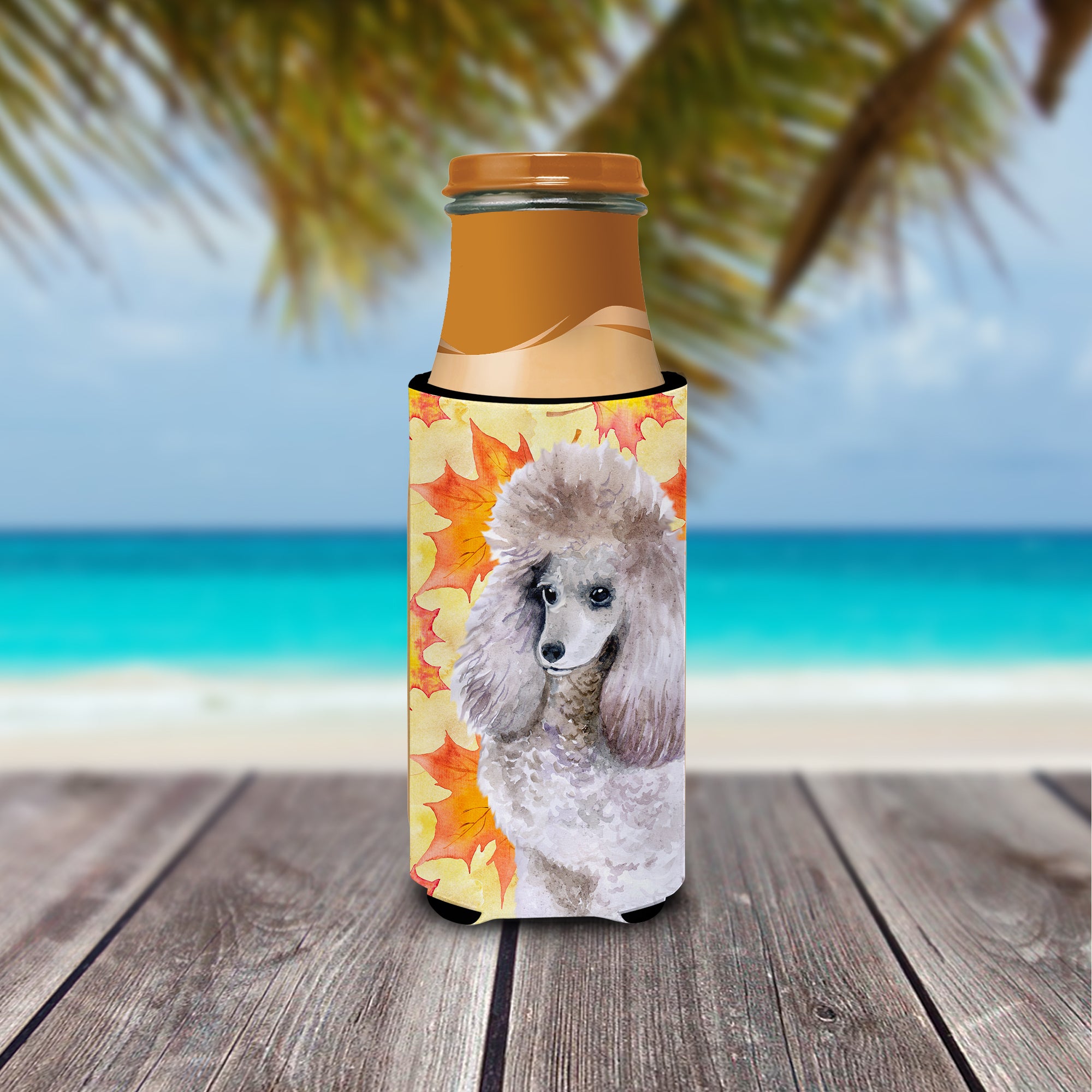 Poodle Fall  Ultra Hugger for slim cans  the-store.com.