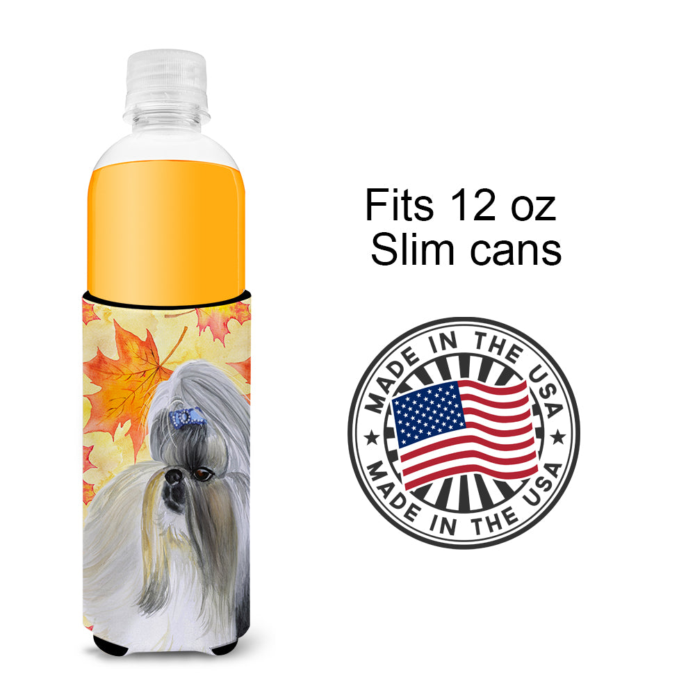 Shih Tzu Fall  Ultra Hugger for slim cans BB9927MUK  the-store.com.