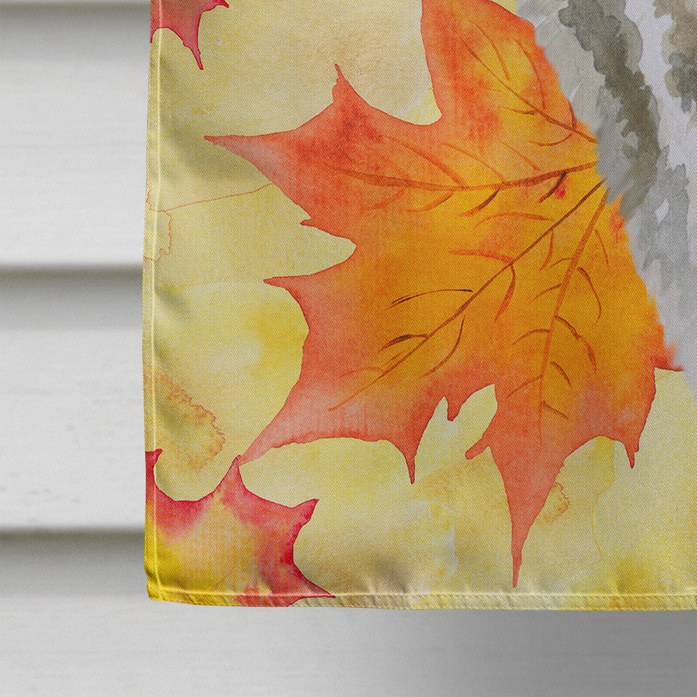American Akita Fall Flag Canvas House Size BB9930CHF  the-store.com.
