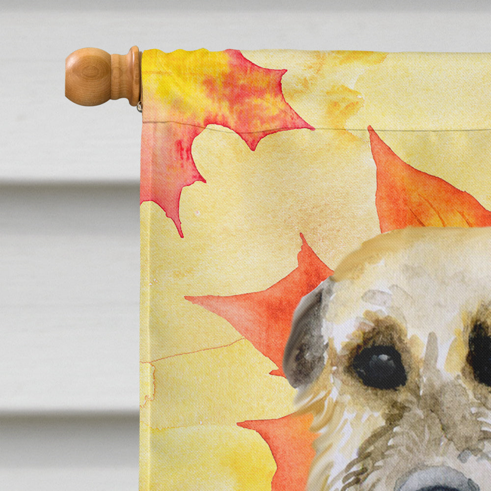 Irish Wolfhound Fall Flag Canvas House Size BB9931CHF  the-store.com.
