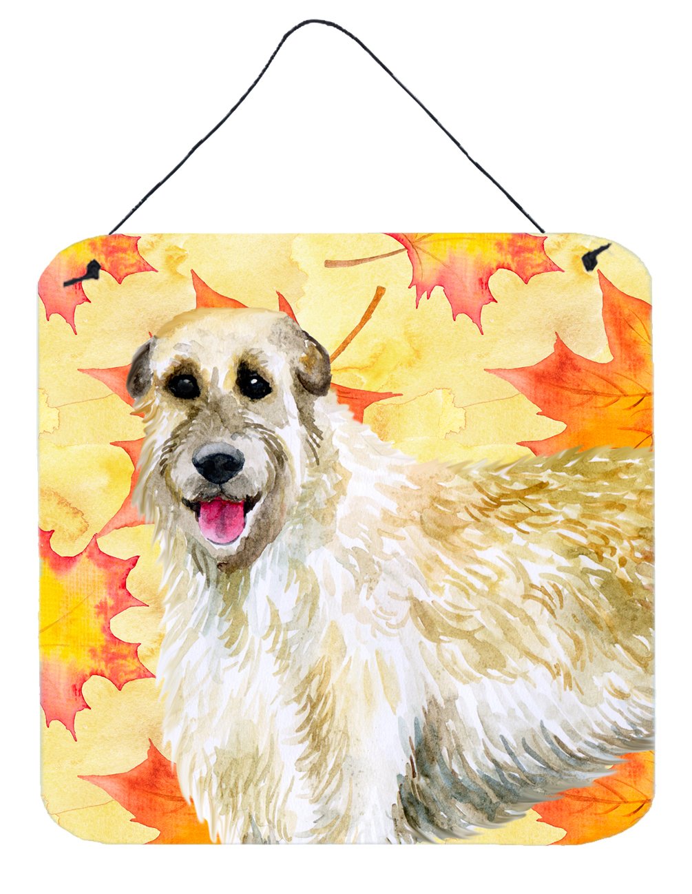 Irish Wolfhound Fall Wall or Door Hanging Prints BB9931DS66 by Caroline&#39;s Treasures