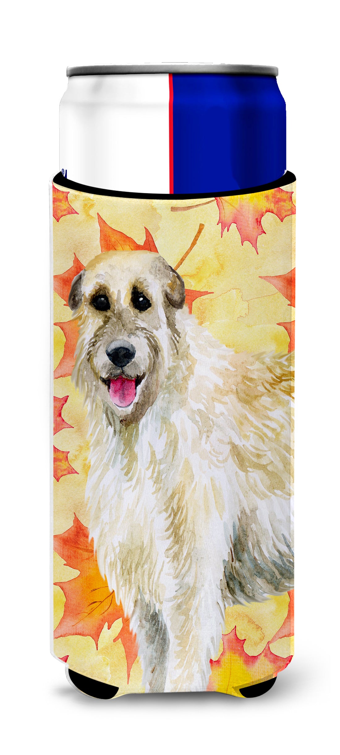 Irish Wolfhound Fall  Ultra Hugger for slim cans BB9931MUK  the-store.com.
