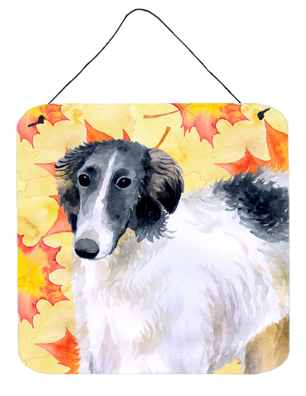 Borzoi Fall Wall or Door Hanging Prints BB9933DS66 by Caroline&#39;s Treasures