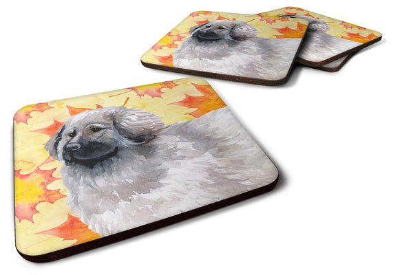 Moscow Watchdog Fall Foam Coaster Set of 4 BB9934FC - the-store.com
