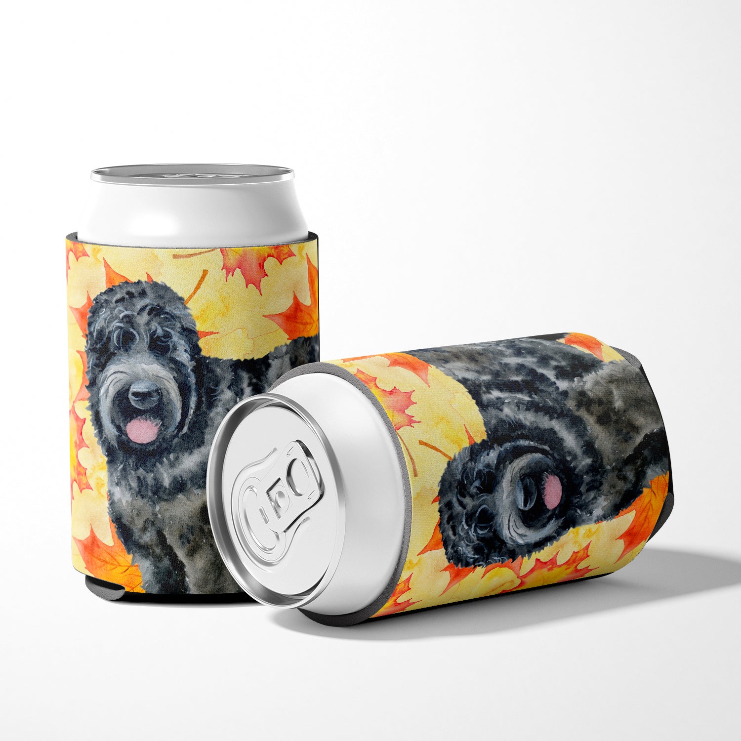 Black Russian Terrier Fall Can or Bottle Hugger BB9938CC  the-store.com.