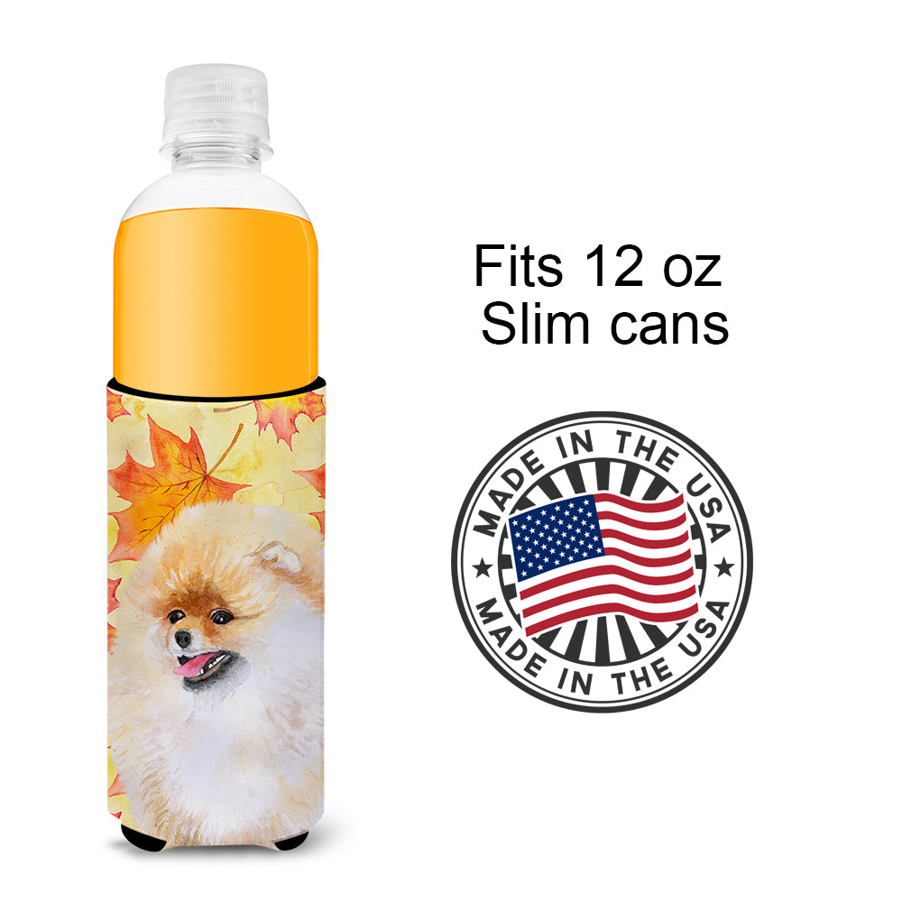 Pomeranian Fall  Ultra Hugger for slim cans BB9943MUK  the-store.com.