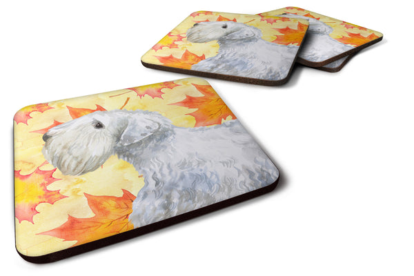 Set of 4 Sealyham Terrier Fall Foam Coasters Set of 4 - the-store.com