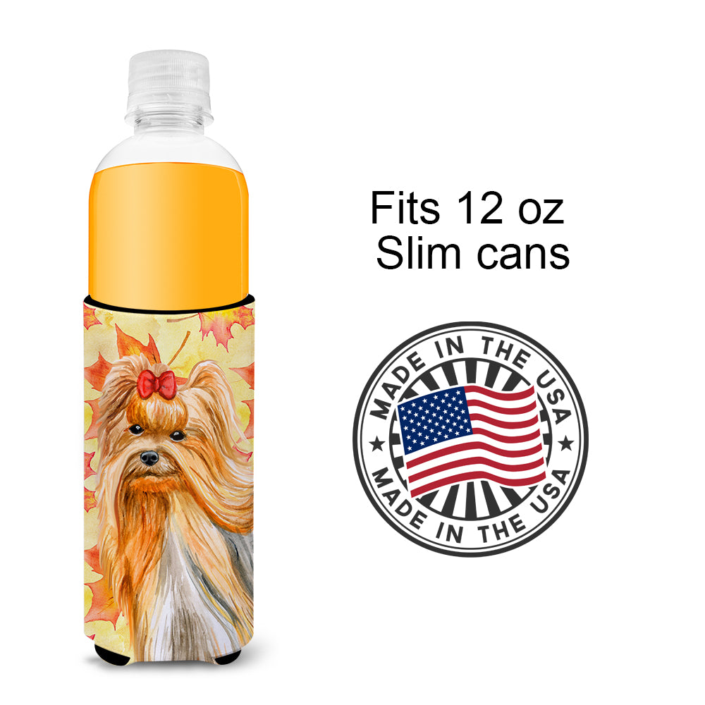 Yorkshire Terrier Fall  Ultra Hugger for slim cans BB9946MUK  the-store.com.