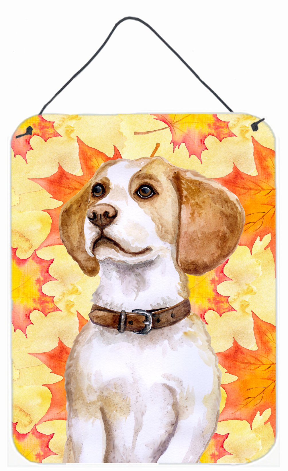 Beagle Fall Wall or Door Hanging Prints BB9947DS1216 by Caroline&#39;s Treasures