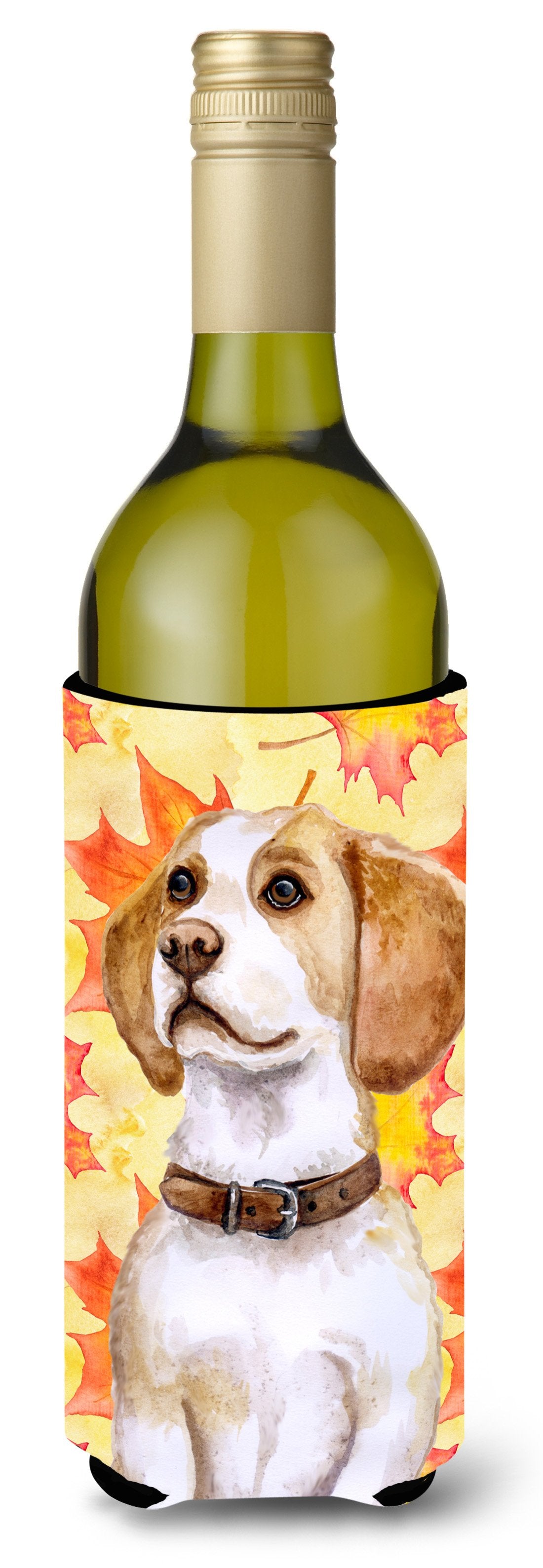 Beagle Fall Wine Bottle Beverge Insulator Hugger BB9947LITERK by Caroline&#39;s Treasures