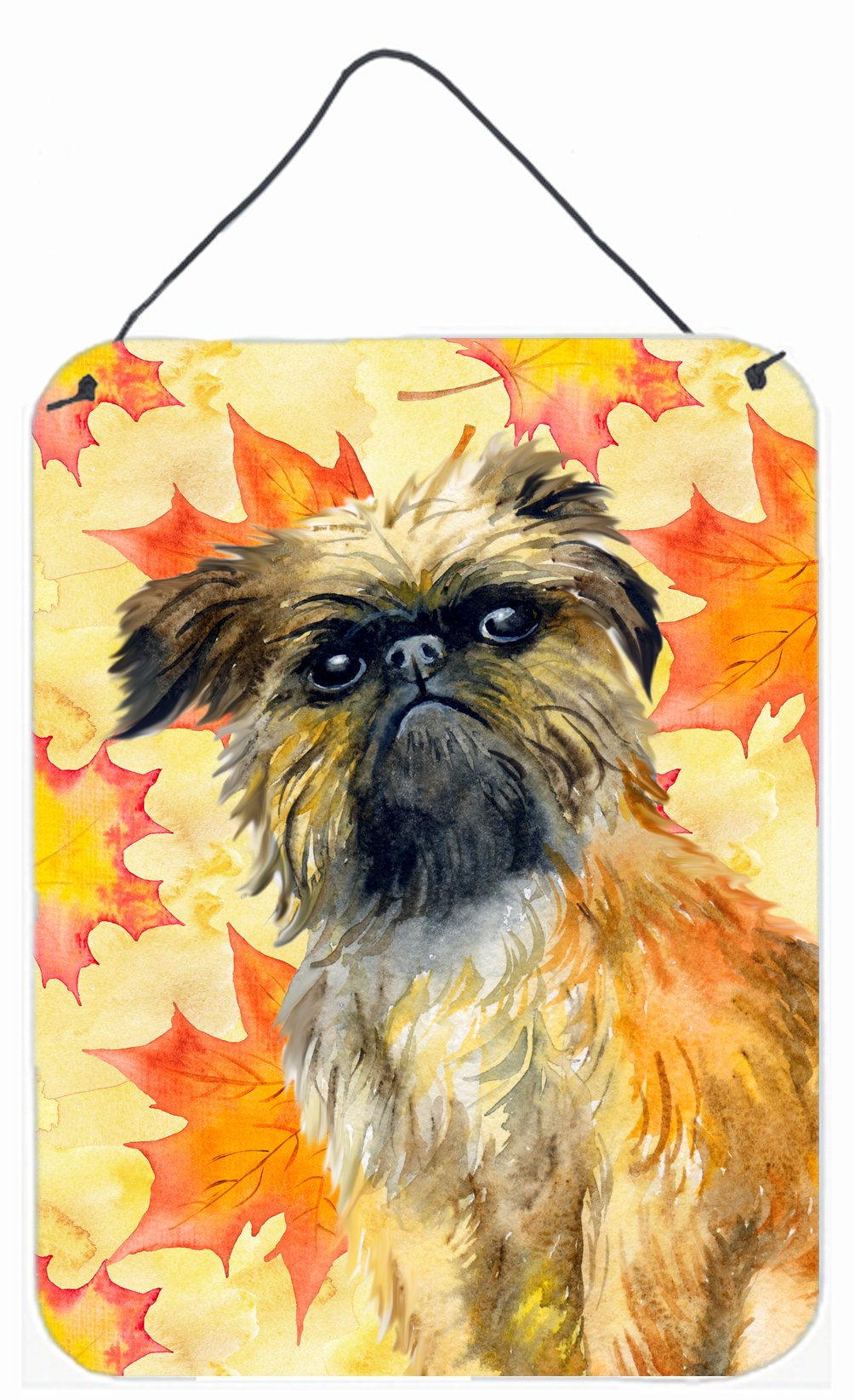 Brussels Griffon Fall Wall or Door Hanging Prints BB9948DS1216 by Caroline&#39;s Treasures
