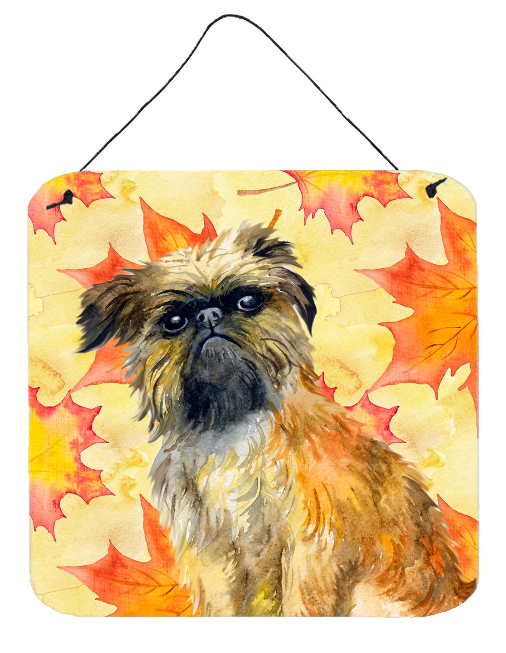 Brussels Griffon Fall Wall or Door Hanging Prints BB9948DS66 by Caroline&#39;s Treasures