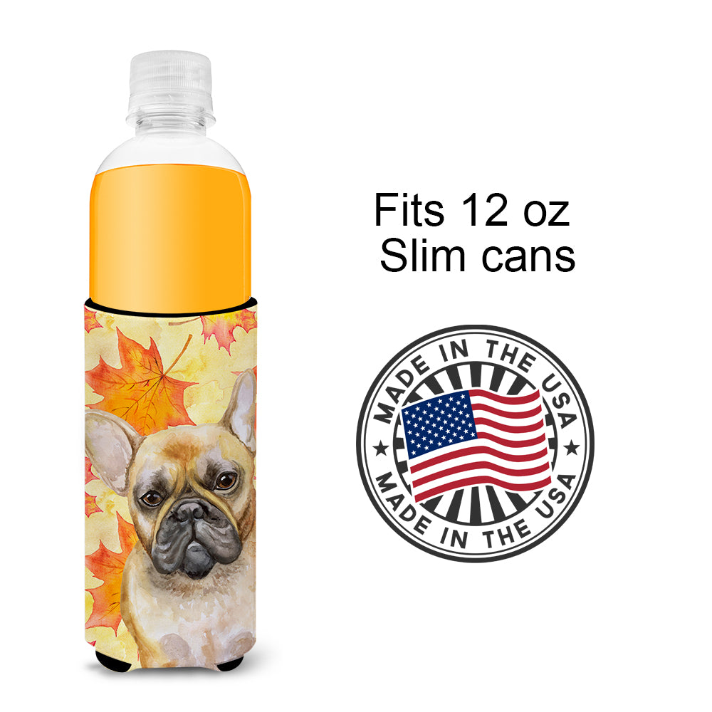 French Bulldog Fall  Ultra Hugger for slim cans BB9949MUK  the-store.com.