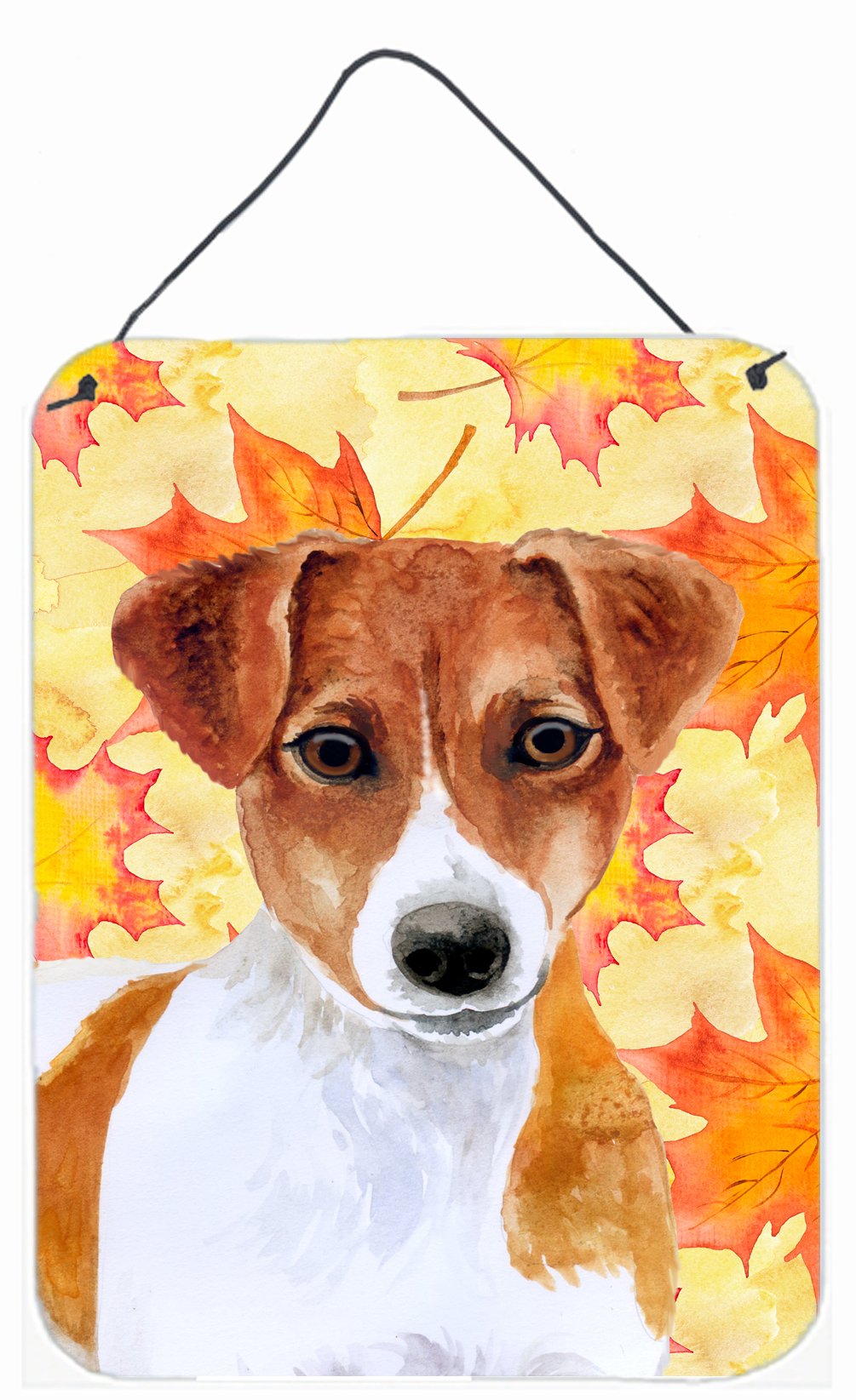 Jack Russell Terrier Fall Wall or Door Hanging Prints BB9950DS1216 by Caroline's Treasures