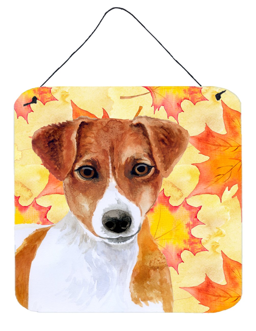 Jack Russell Terrier Fall Wall or Door Hanging Prints BB9950DS66 by Caroline&#39;s Treasures