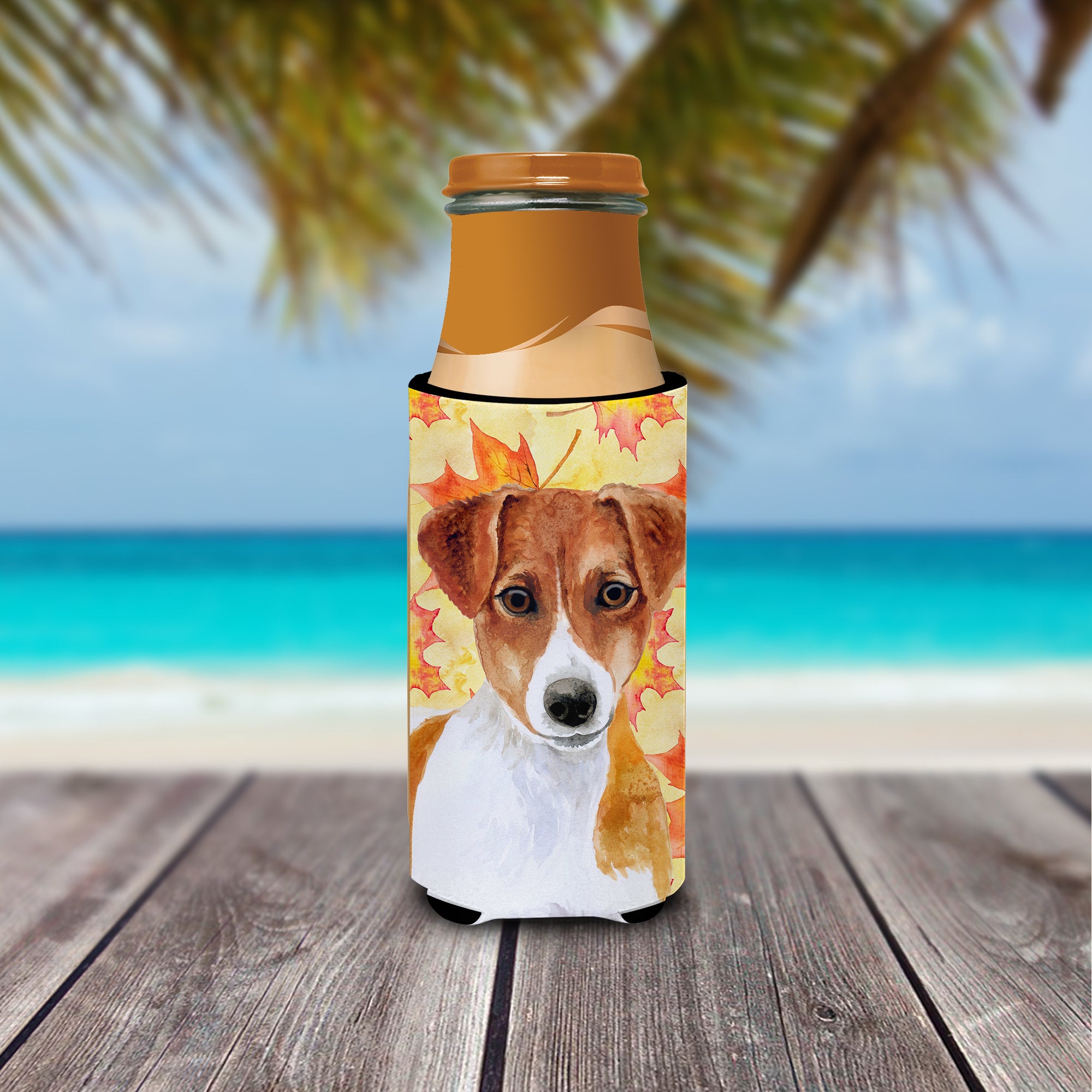 Jack Russell Terrier Fall  Ultra Hugger for slim cans BB9950MUK  the-store.com.