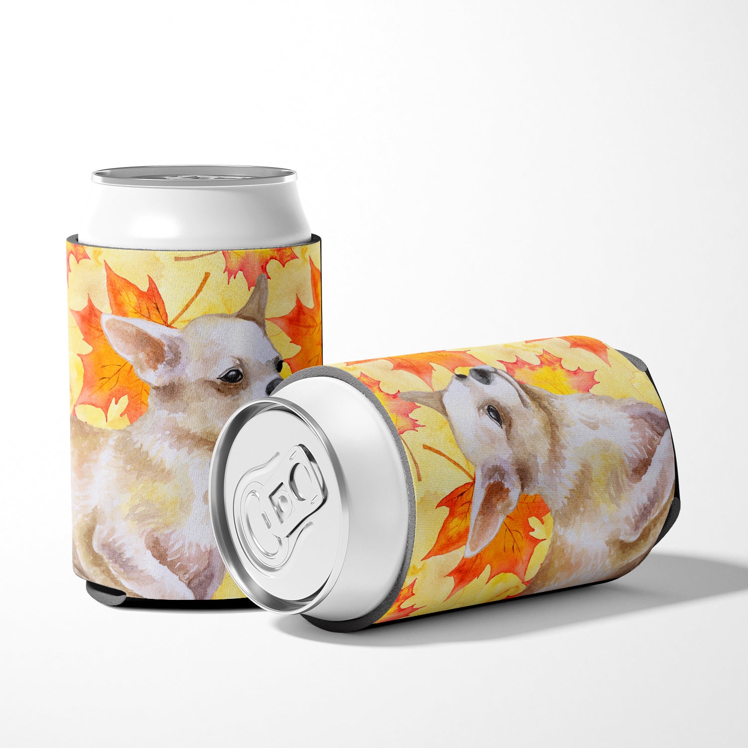 Chihuahua Leg up Fall Can or Bottle Hugger BB9958CC  the-store.com.