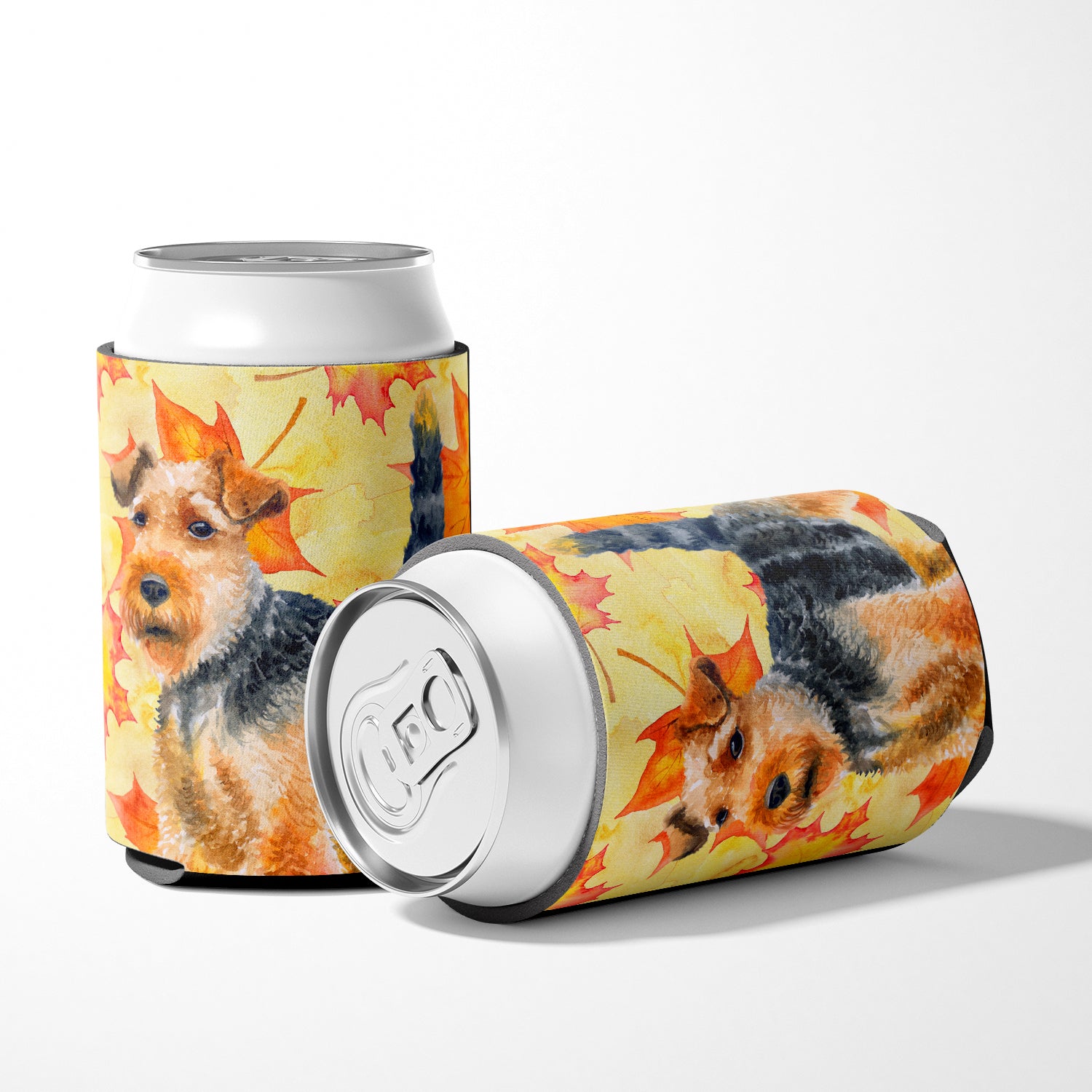 Welsh Terrier Fall Can or Bottle Hugger BB9961CC  the-store.com.