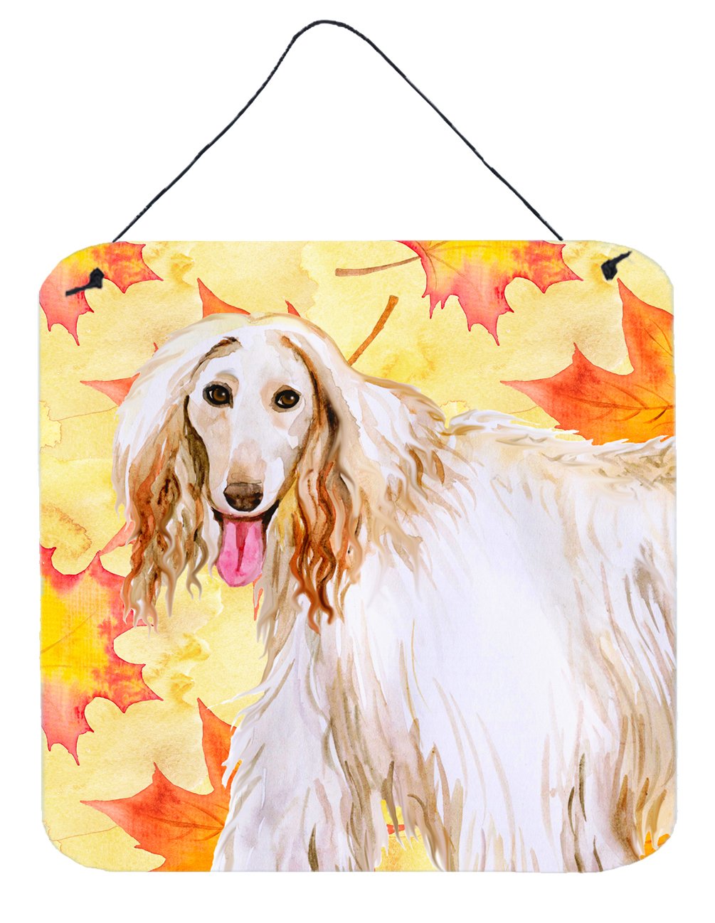 Afghan Hound Fall Wall or Door Hanging Prints BB9963DS66 by Caroline's Treasures