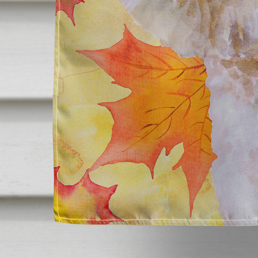Bichon Frise #2 Fall Flag Canvas House Size BB9966CHF  the-store.com.
