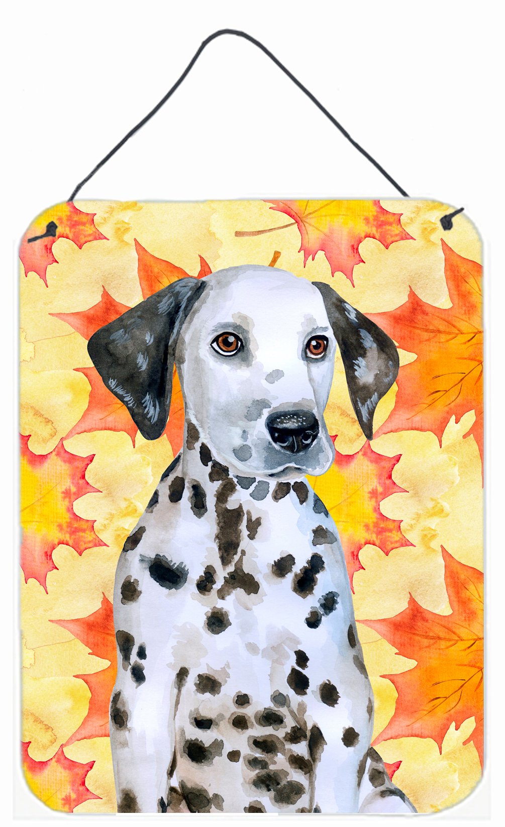 Dalmatian Puppy Fall Wall or Door Hanging Prints BB9969DS1216 by Caroline&#39;s Treasures