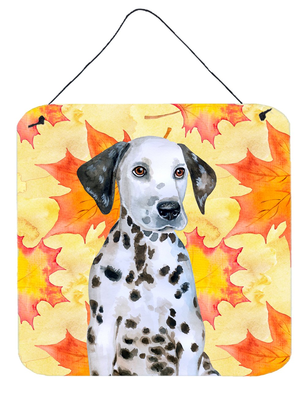 Dalmatian Puppy Fall Wall or Door Hanging Prints BB9969DS66 by Caroline&#39;s Treasures