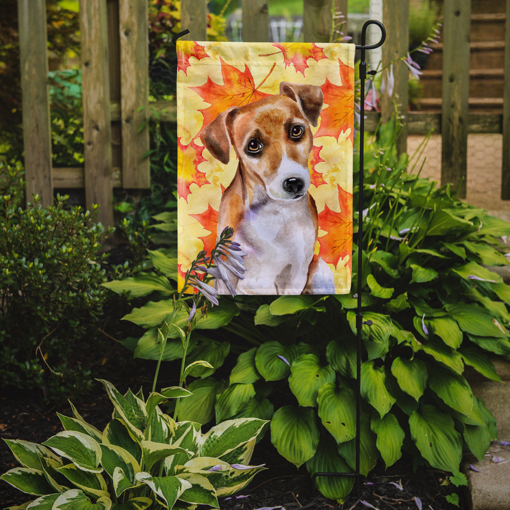 Jack Russell Terrier #2 Fall Flag Garden Size BB9974GF  the-store.com.