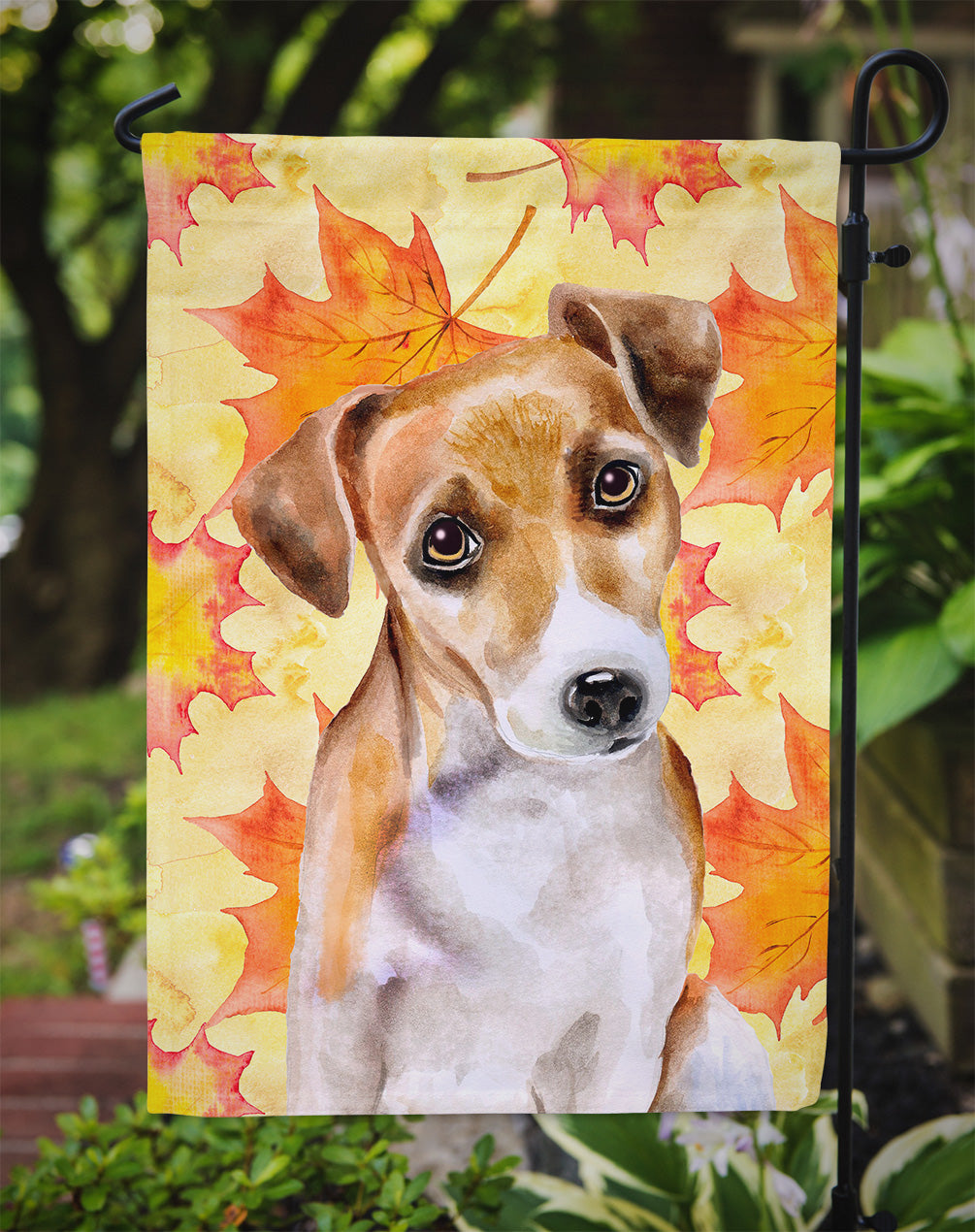 Jack Russell Terrier #2 Fall Flag Garden Size BB9974GF