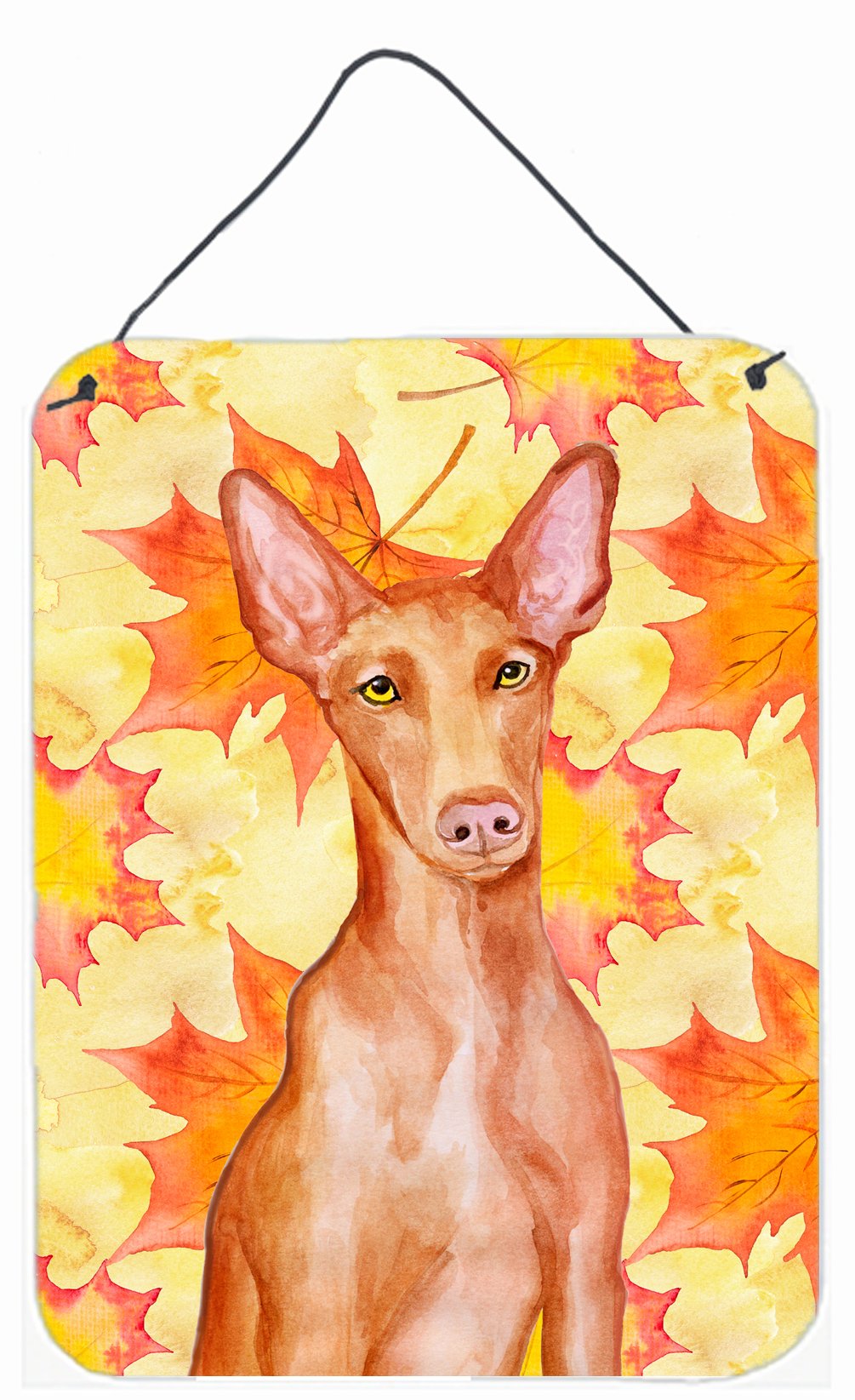 Pharaoh Hound Fall Wall or Door Hanging Prints BB9976DS1216 by Caroline&#39;s Treasures
