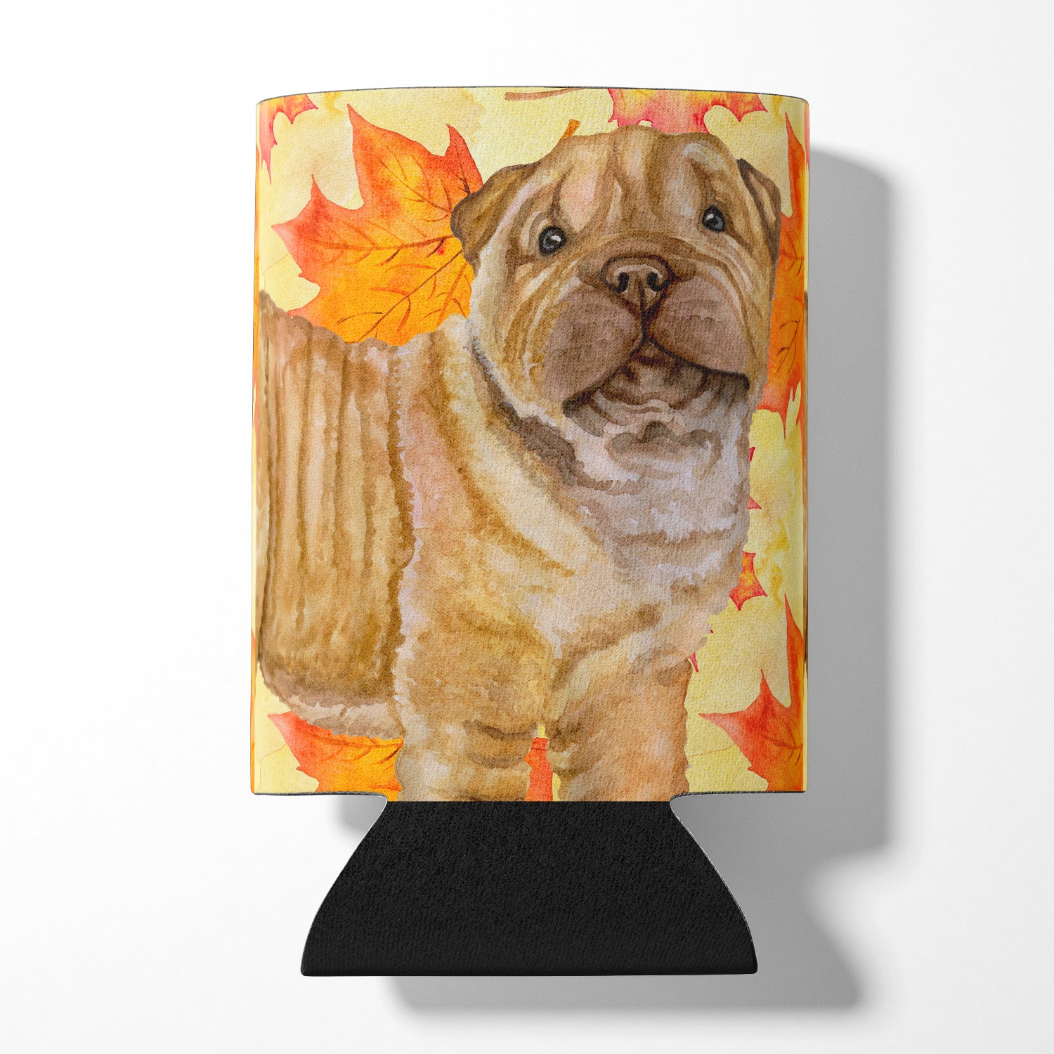 Shar Pei Puppy Fall Can or Bottle Hugger BB9980CC  the-store.com.