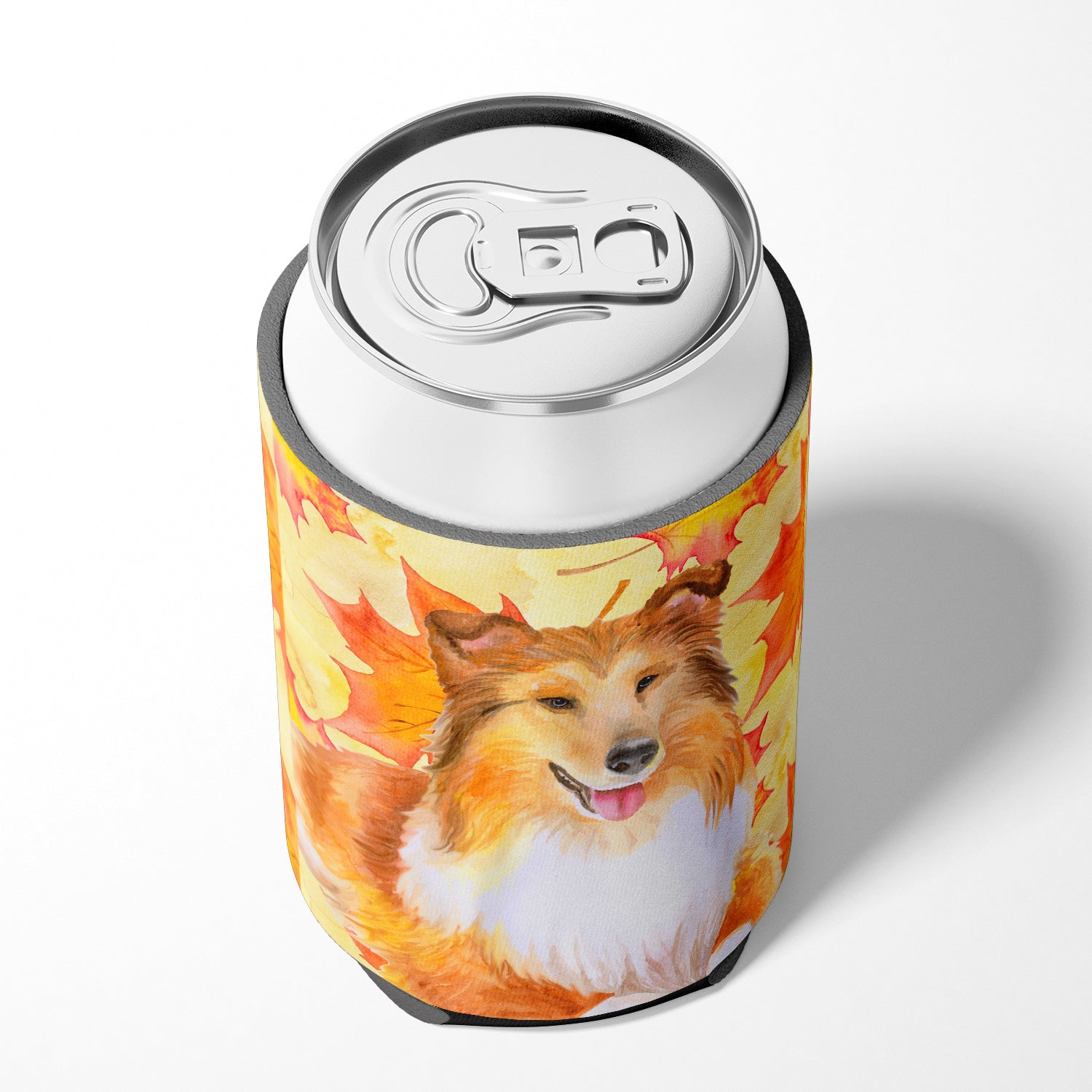 Sheltie Fall Can or Bottle Hugger BB9981CC  the-store.com.