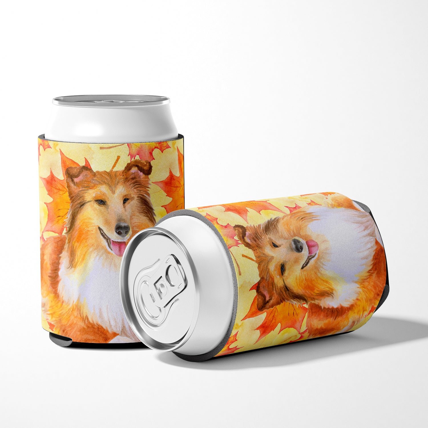 Sheltie Fall Can or Bottle Hugger BB9981CC  the-store.com.