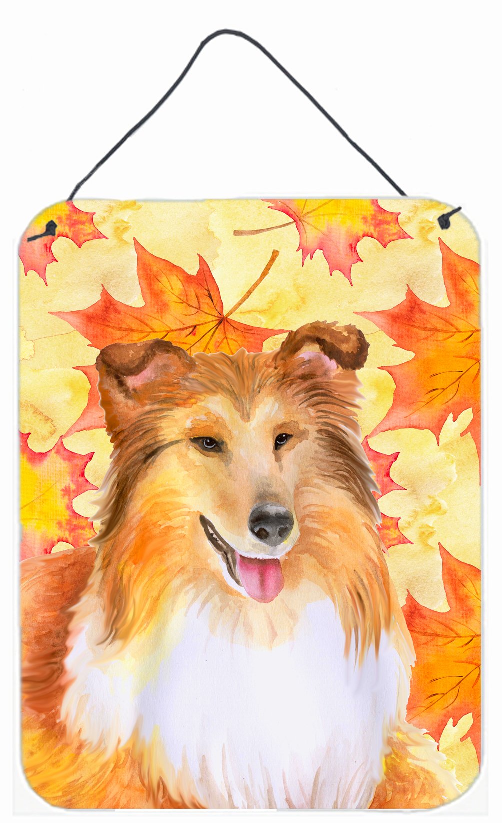 Sheltie Fall Wall or Door Hanging Prints BB9981DS1216 by Caroline&#39;s Treasures