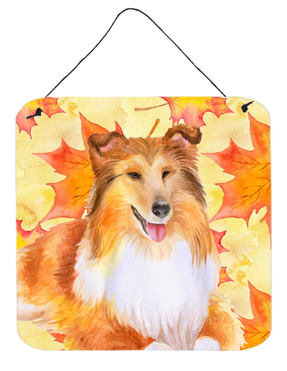 Sheltie Fall Wall or Door Hanging Prints BB9981DS66 by Caroline's Treasures