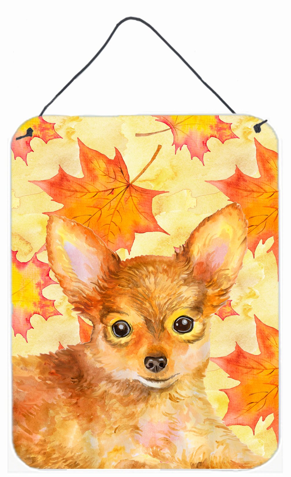 Toy Terrier Fall Wall or Door Hanging Prints BB9983DS1216 by Caroline&#39;s Treasures